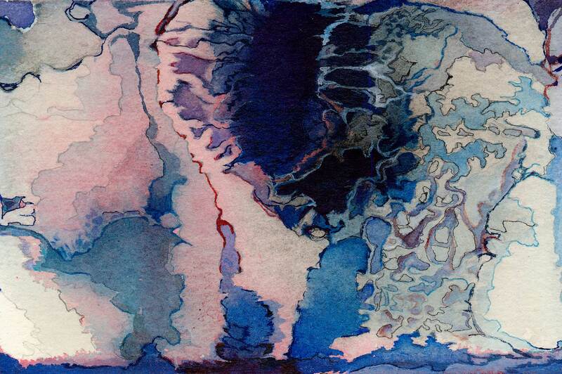 Strange Horizons abstract art